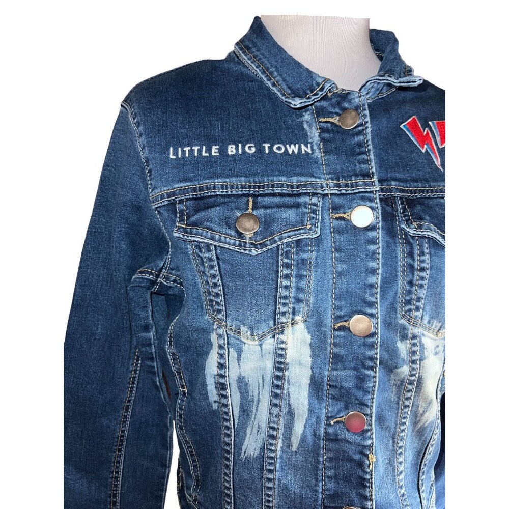 Little Big Town Girl Crush 2016 Tour Denim Jacket X-Large - Picture 2 of 9